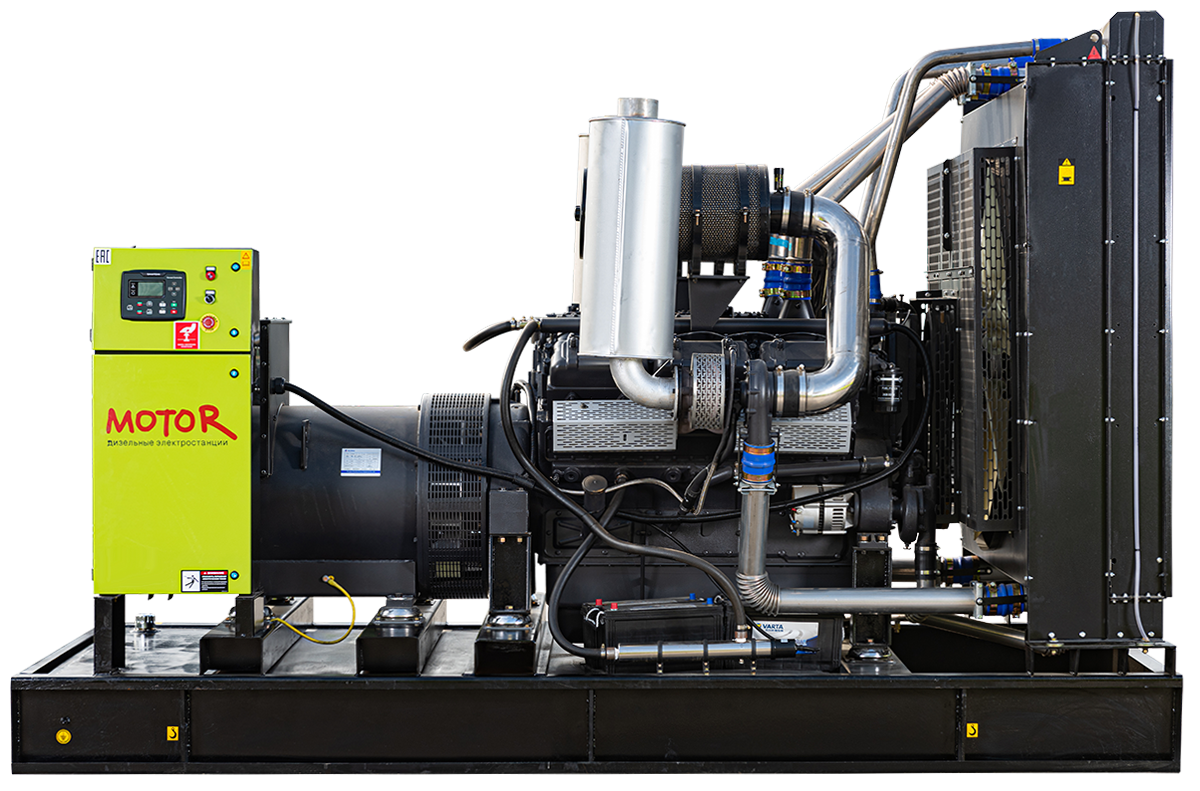Дизельный генератор MGE Yuchai 1000 кВт открытая